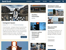 Tablet Screenshot of davidscott.de