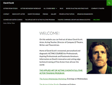 Tablet Screenshot of davidscott.ie